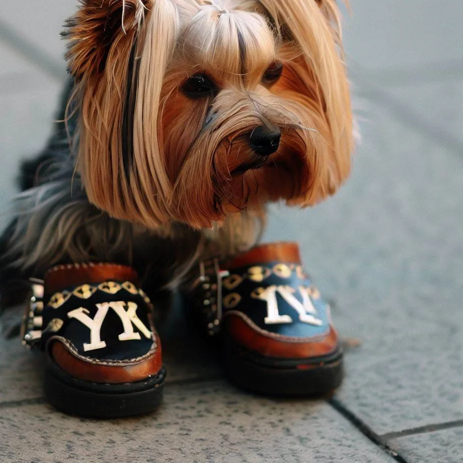Buty dla psa yorka